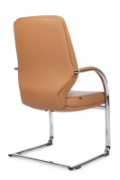 Изображение кресло rv design alonzo-cf (с1711) кожа светло-коричневая